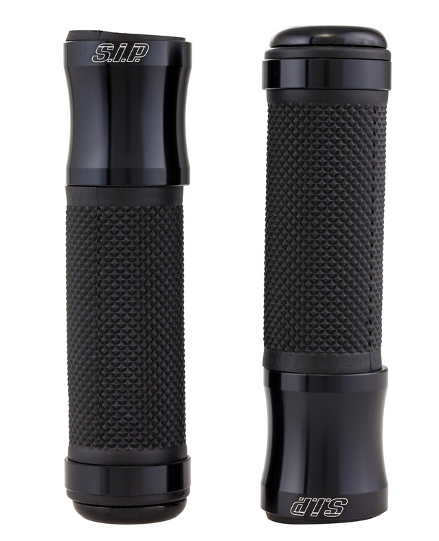 Griffe Ø 24/24 mm, L 125 mm für Vespa PX 125-200ccm, schwarz glänzend