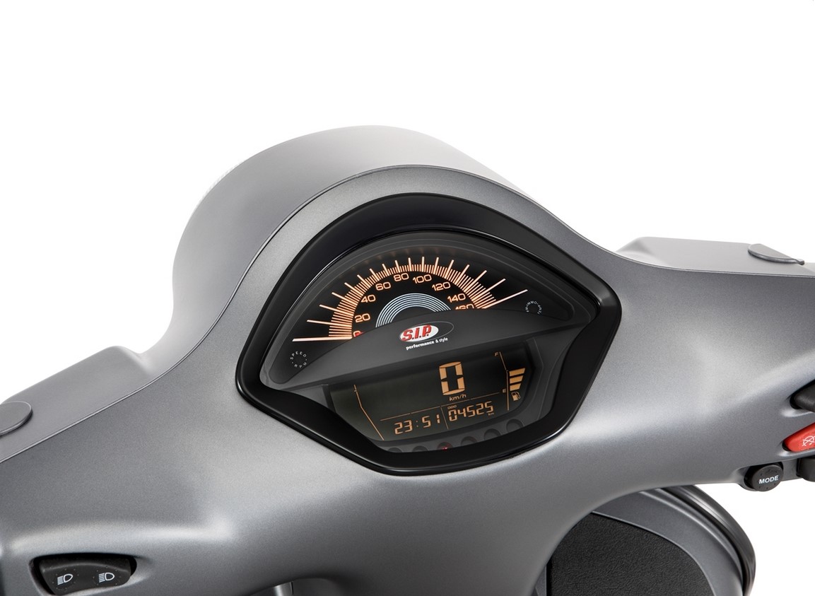 Drehzahlmesser/Tacho für Vespa GTS/​GTS Super 300ccm FL ('14-), schwarz