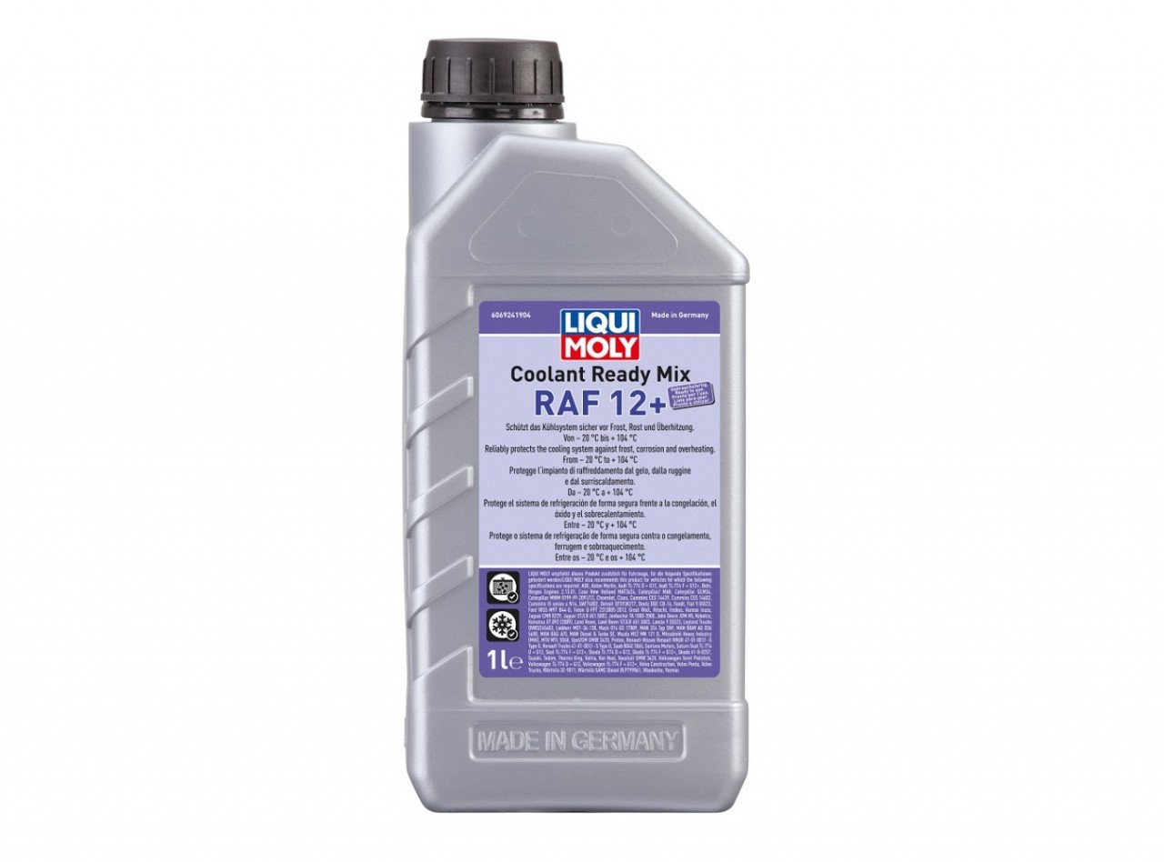 Liqui Moly Kühlflüssigkeit, Coolant Ready Mix RAF 12+, 1 l