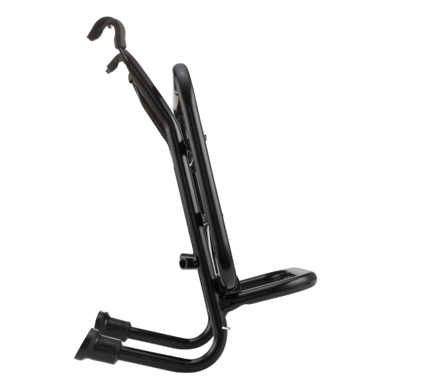 Gepäckträger vorne für Vespa PX 80-200ccm, klappbar, schwarz