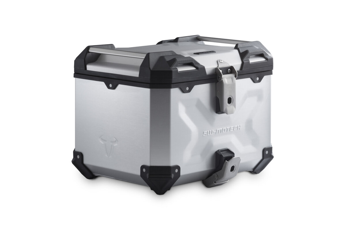 SW-Motech TRAX ADV Topcase 38L silbern