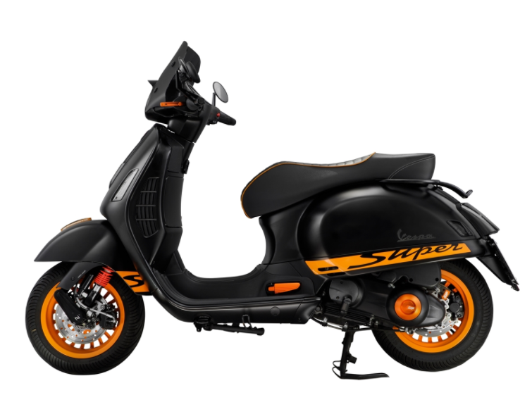 Abdeckung Variodeckel für Vespa Primavera/​Sprint 125-150ccm i.e. 3V 4T AC, orange matt