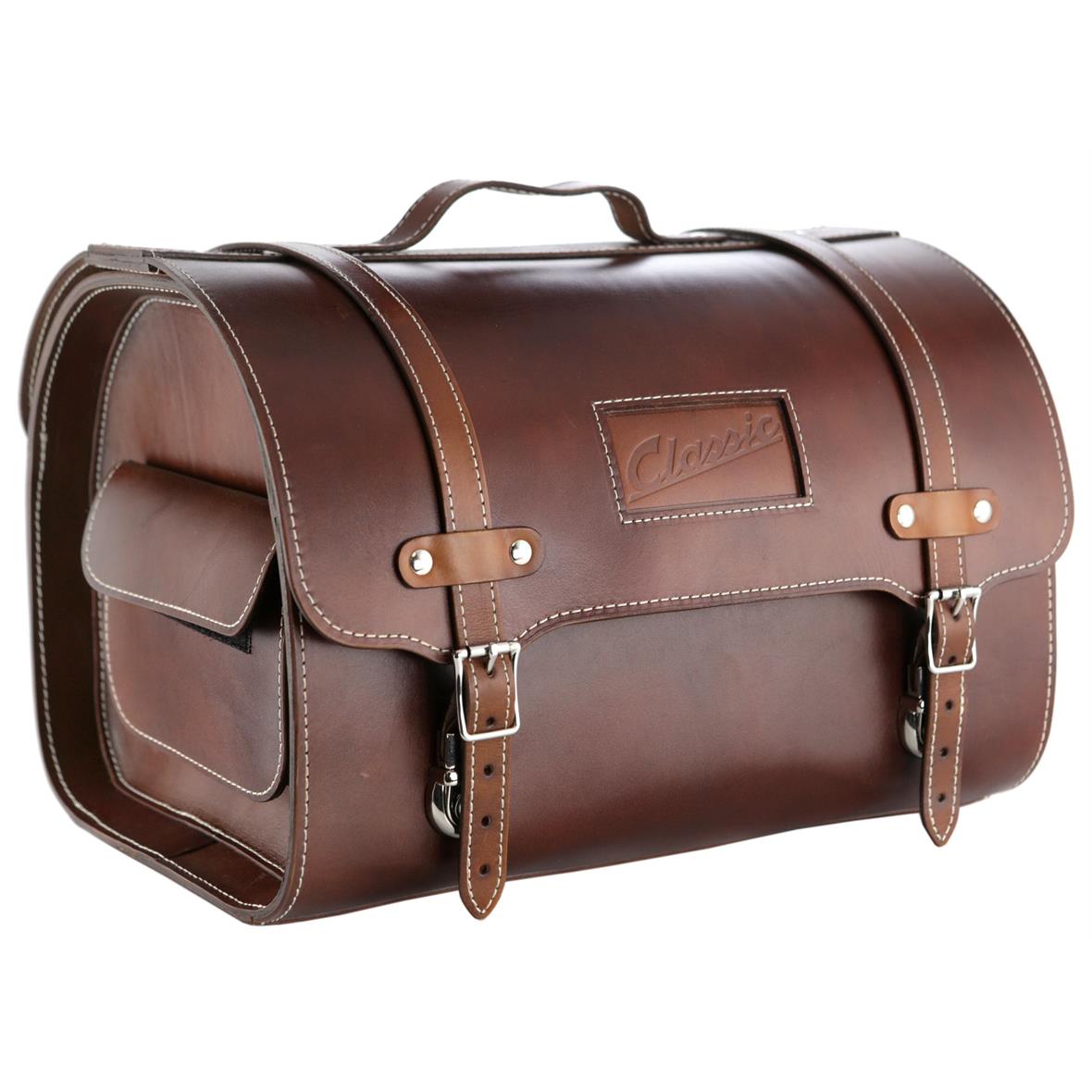 Lederkoffer "Classic" für Vespa - braun
