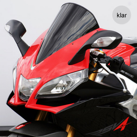 MRA Racingscheibe "R" farblos APRILIA RSV 4 -125 RK