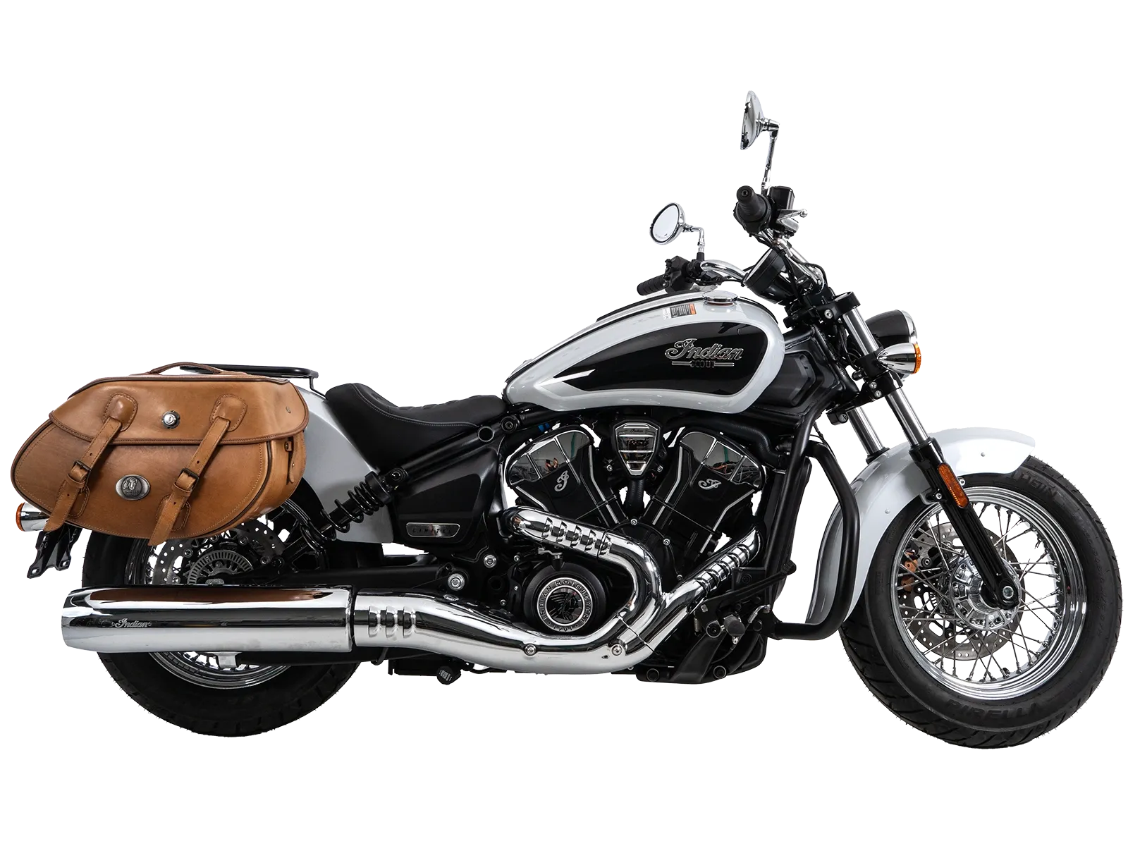 C-Bow Seitenträger chrom für Indian Scout Sixty Classic (25-) Hepco & Becker