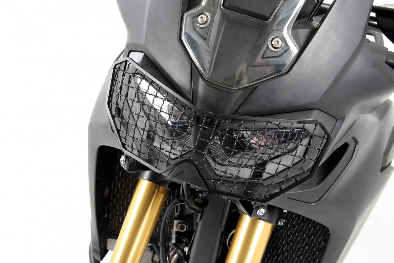 Lampenschutzgitterhalter für Honda CRF 1000 Africa Twin (Bj.16-17) Hepco & Becker