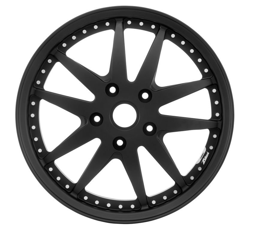 Felge Sport vorne/hinten 12" für Vespa GTS/​GTS Super/​GTV/GT/946 125-300ccm, schwarz matt