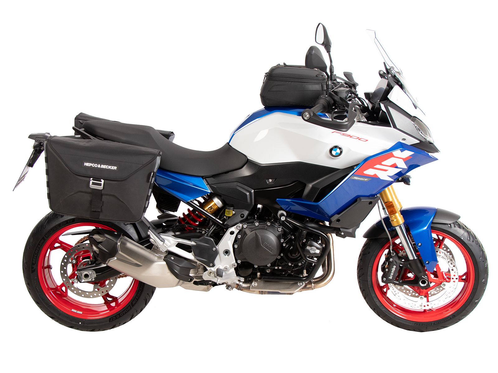 C-Bow Seitenträger schwarz für BMW F 900 XR (25-) Hepco & Becker