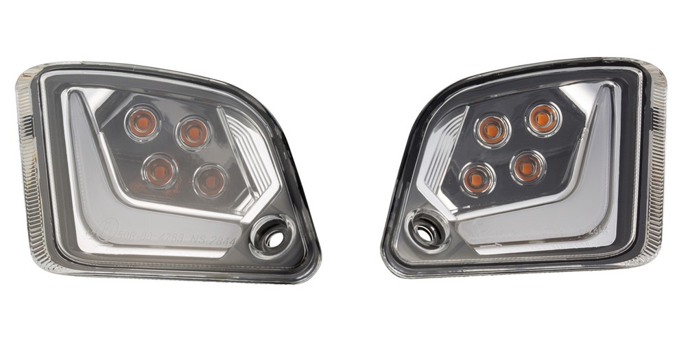 Blinker Kit hinten links/rechts für Vespa GTS/​GTS Super/​GTV/​GT 60/​GT/​GT L ('03-'13), klar