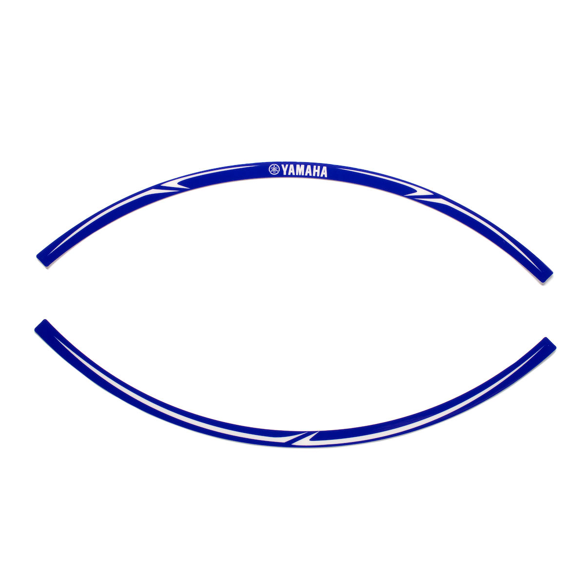 Yamaha Felgenrandaufkleber blau