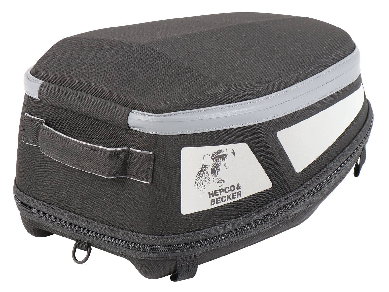 Royster Rearbag Sport Hecktasche schwarz/grau inkl. Basic Befestigung Hepco & Becker
