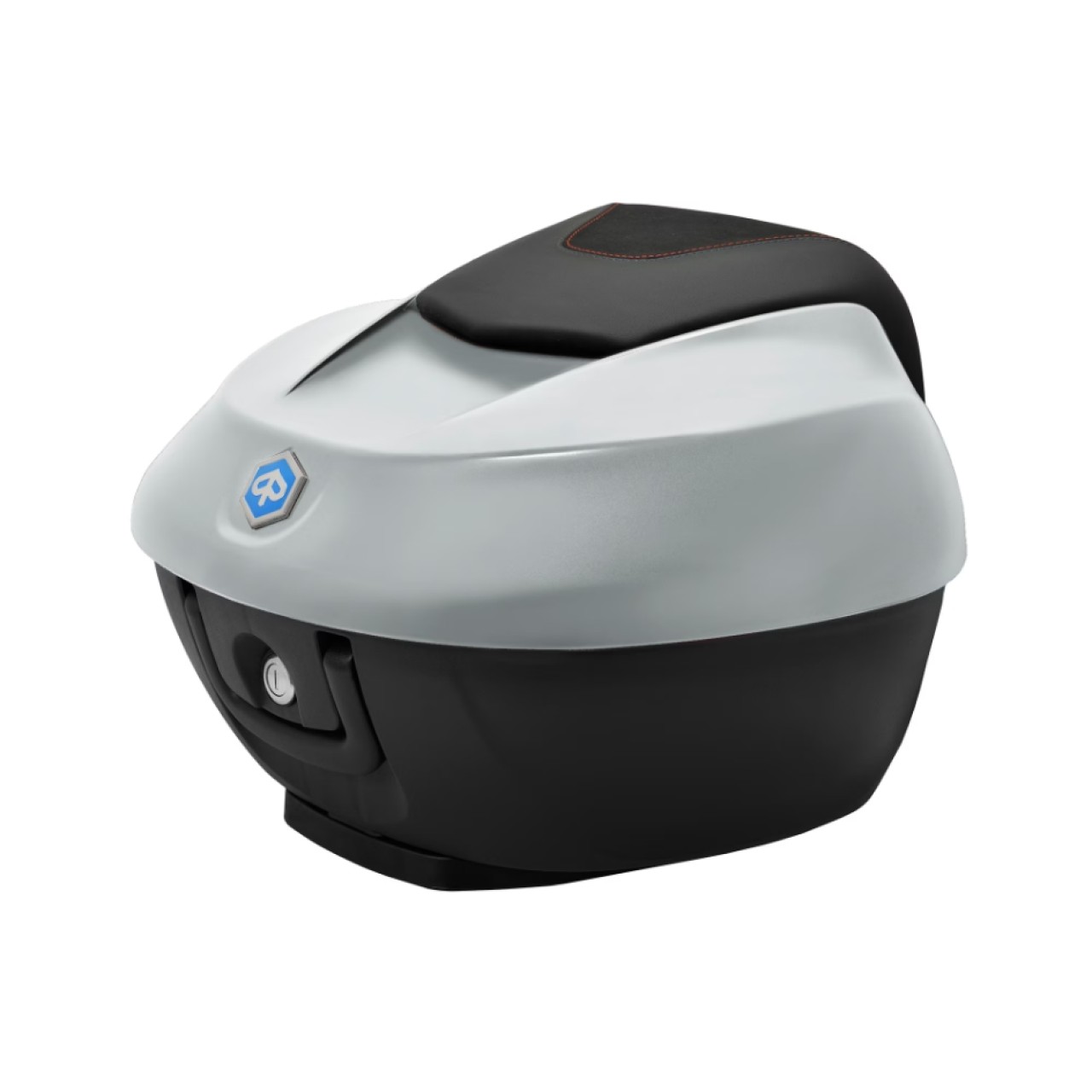 Top Case 36L für Piaggio Beverly HPE 310 / 400 mit lackiertem Deckel - grau G18