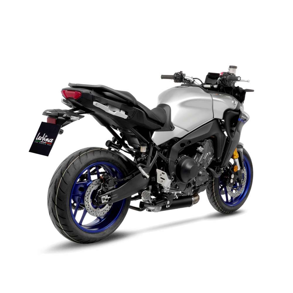 LeoVince Komplettanlage LV Race für Yamaha Tracer 9 /GT, Edelstahl schwarz, Euro5, ABE