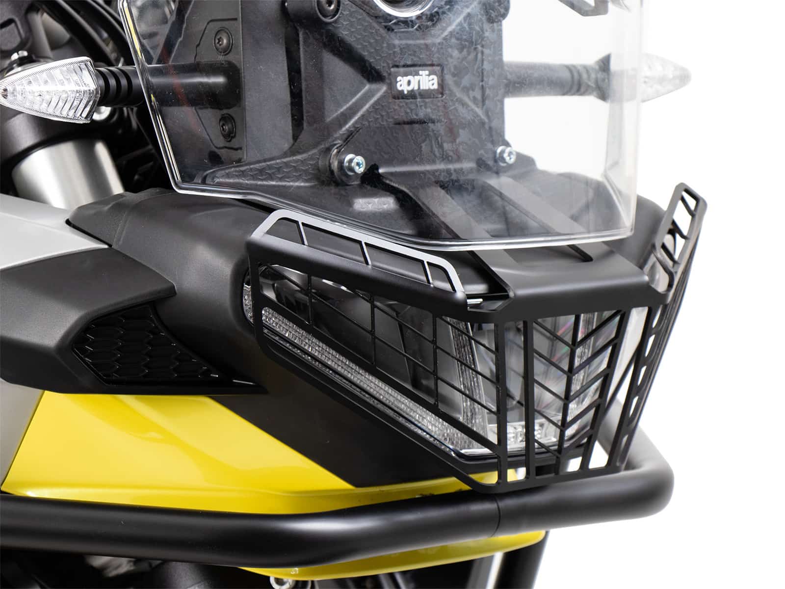 Lampenschutzgitter schwarz für Aprilia Tuareg 660 (22-24) Hepco & Becker