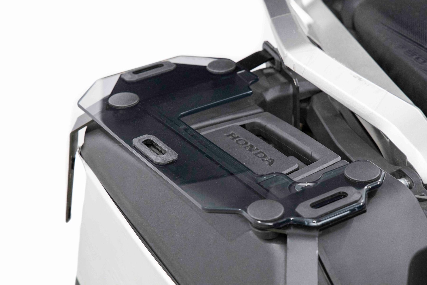 Gepäckträger für Seitenkoffer Honda XL 750 Transalp /NT 1100 /ADV 750 /NC 750 X, Paar, PMMA, leicht