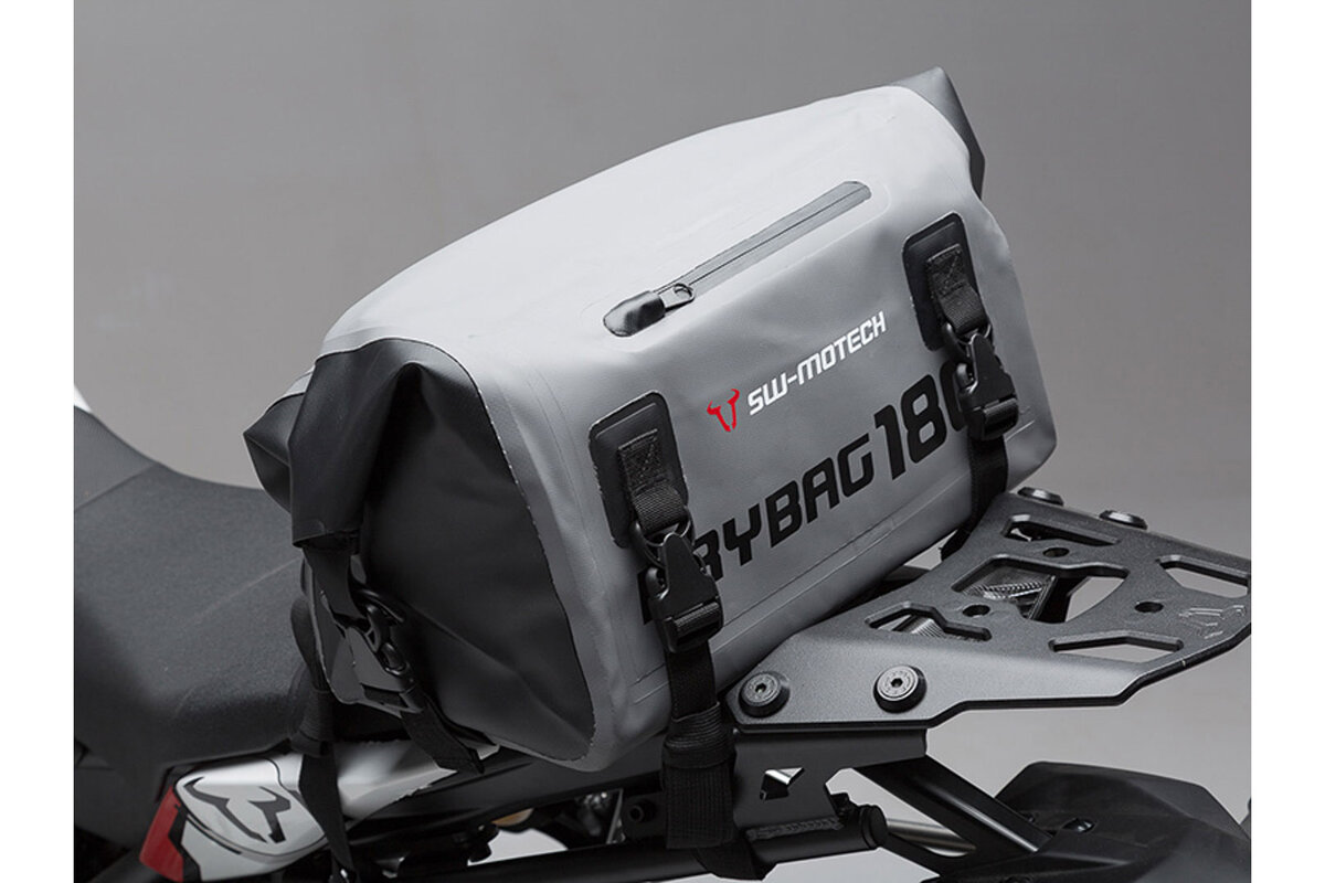 SW-Motech Drybag 180 Hecktasche für Aprilia ETV 1200 Caponord, grau / schwarz