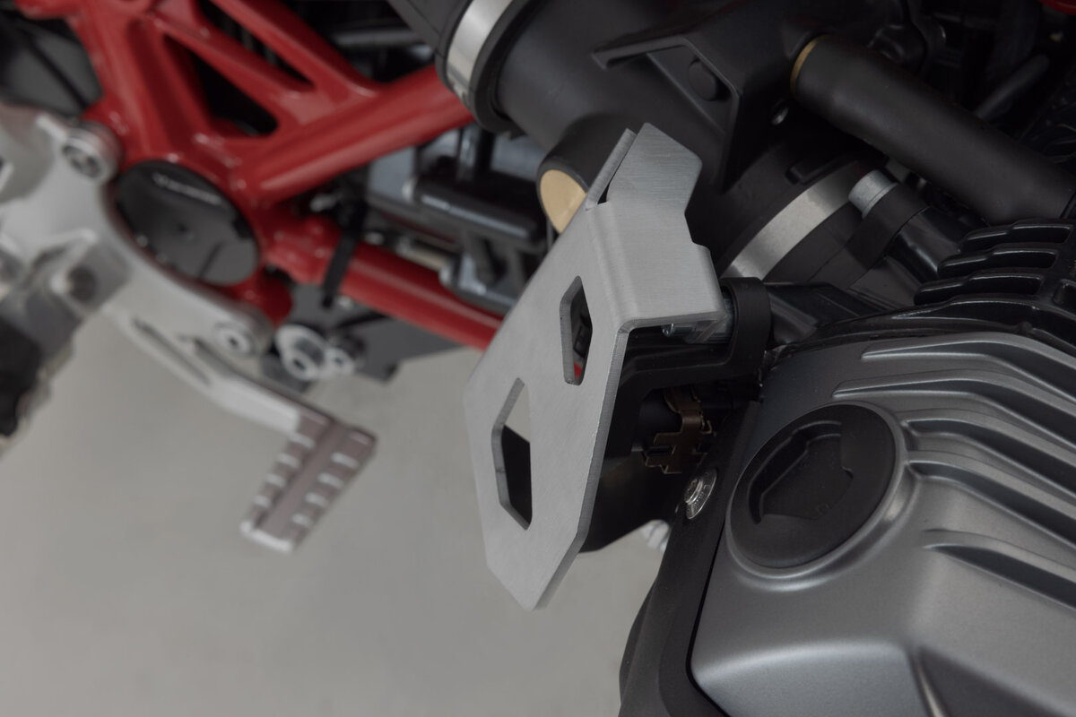 SW-Motech Einspritzdüsenabdeckung Set silbern für BMW R 12 G/S (25-)