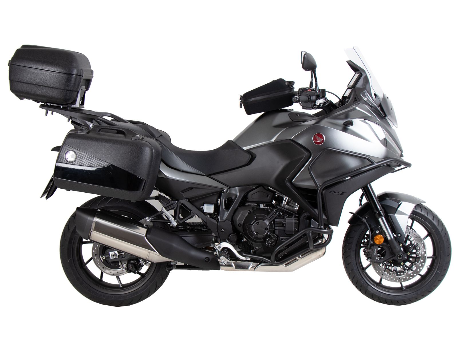 Easyrack Topcase-Träger für Originalgepäckbrücke für Honda NT 1100 (22-24) Hepco & Becker