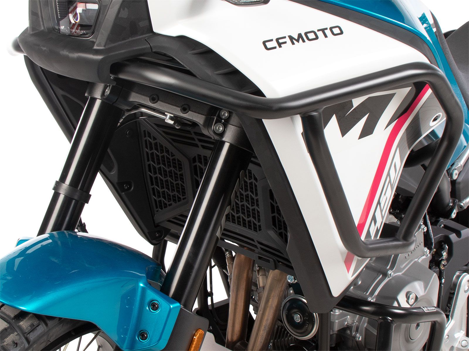 Tankschutzbügel schwarz für CFMoto 450 MT (24-) Hepco & Becker