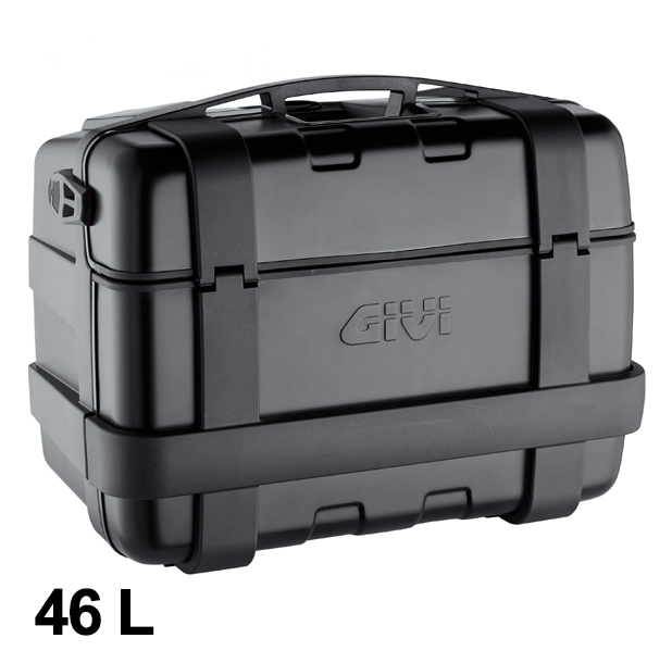 Trekker 46 Liter MONOKEY Koffer mit Alu Cover schwarz Givi