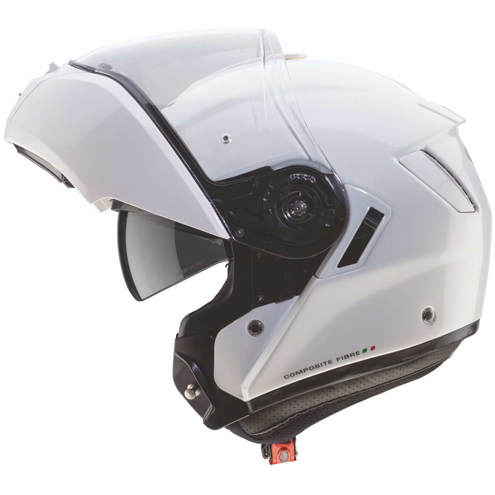 Caberg Helm Levo, weiß metallic