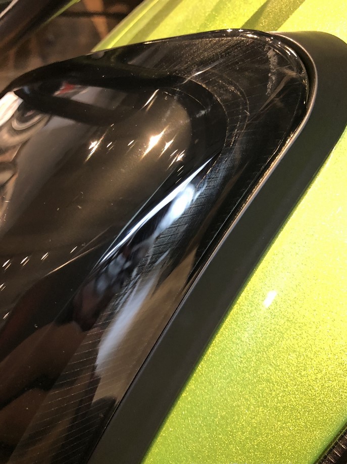 Rahmen Rücklicht Conversion für Vespa GTS/​GTS Super/​GTV 125-300ccm ('14-'18), schwarz matt