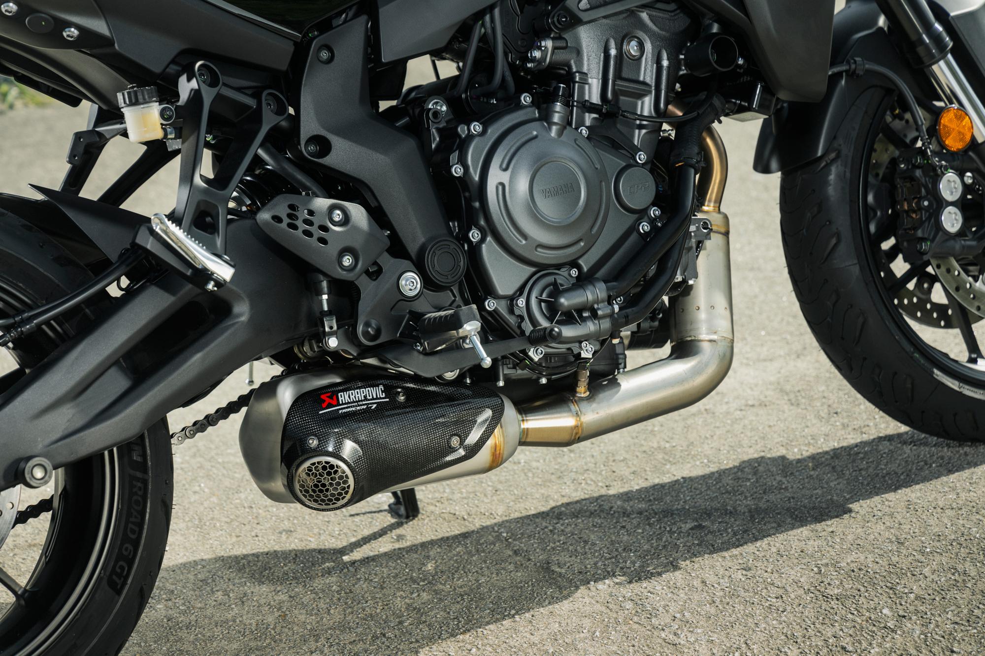 Komplettauspuffanlage Akrapovic für Tracer 7 /GT (25-) Original Yamaha