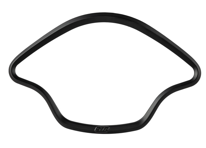 Zierring Tachometer für Vespa Primavera/​Sprint/Elettrica 50-150ccm 2T/​4T AC, schwarz matt