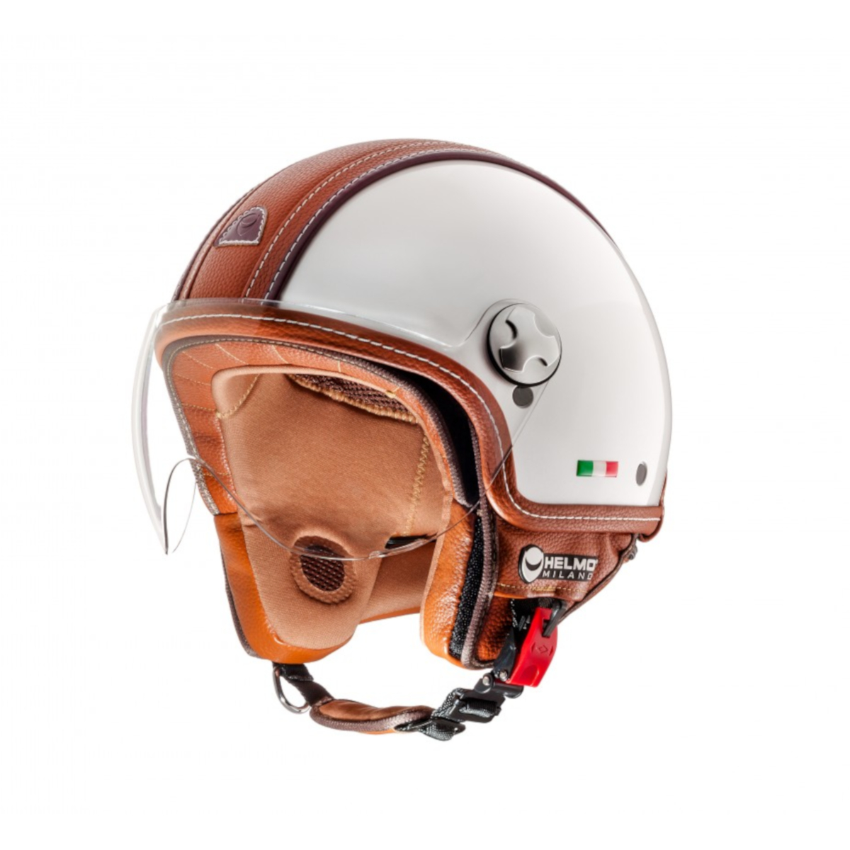 Helmo Milano Demi Jet, PelleDura, weiß