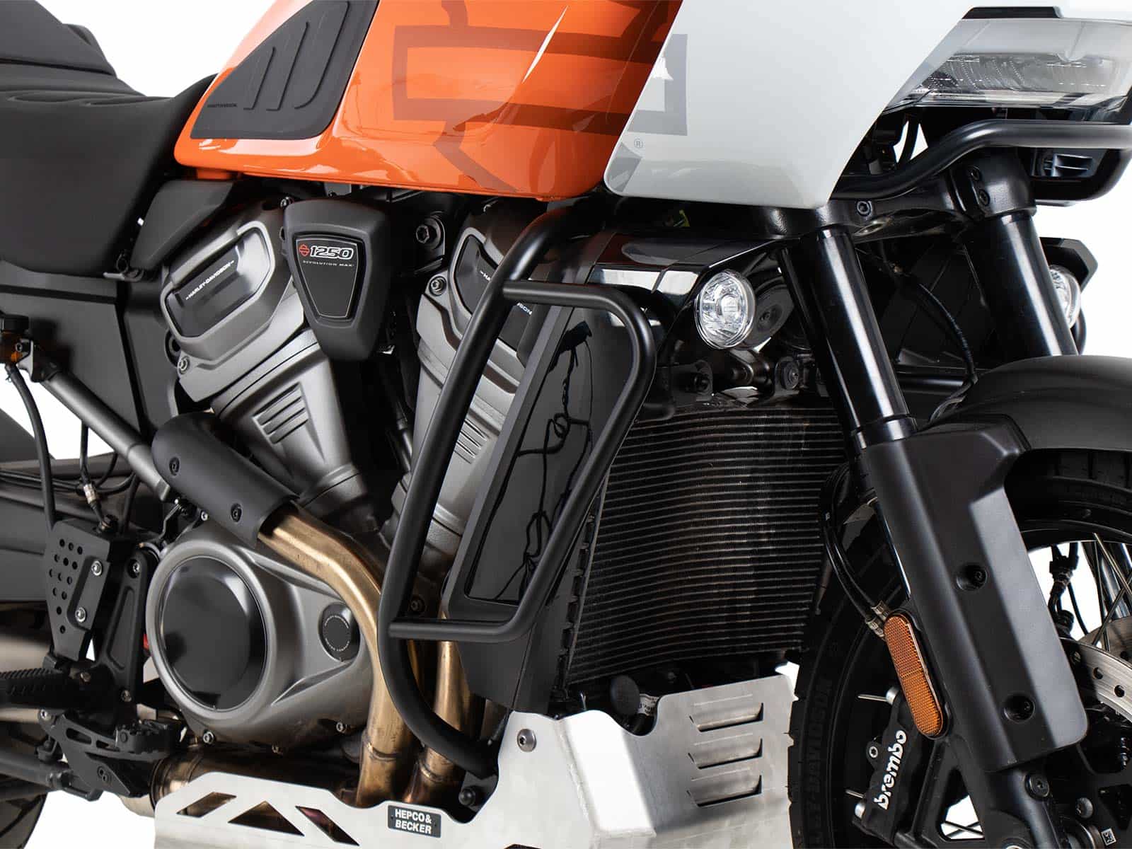Motorschutzbügel schwarz für Harley Davidson Pan America 1250 / ST (21-) Hepco & Becker