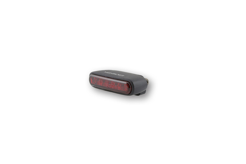 HIGHSIDER pro Organic LED Rücklicht Schwarz/Rot E-Geprüft (1Stck)