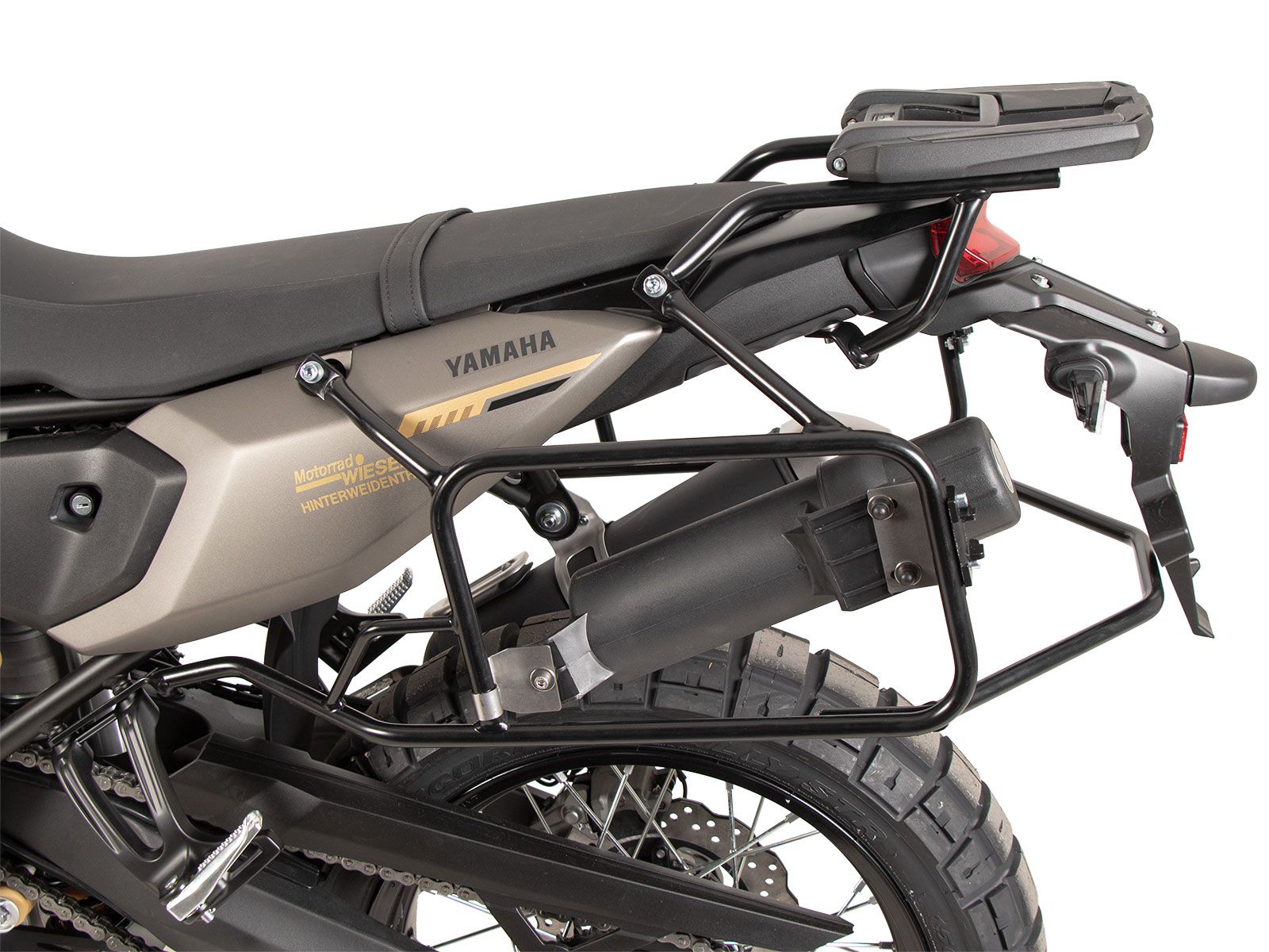 Seitenkofferträger festverschraubt schwarz für Yamaha Ténéré 700 (25-) Hepco & Becker