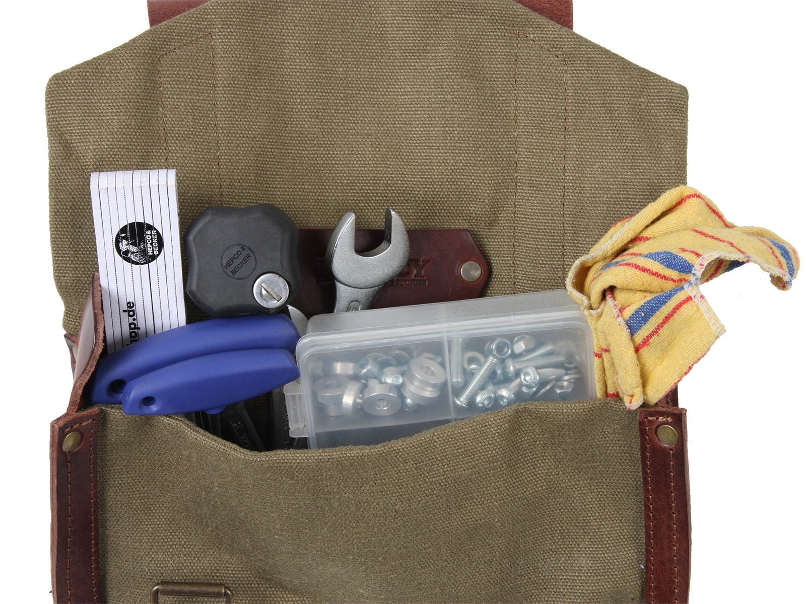 LEGACY Werkzeugtasche grün Hepco & Becker