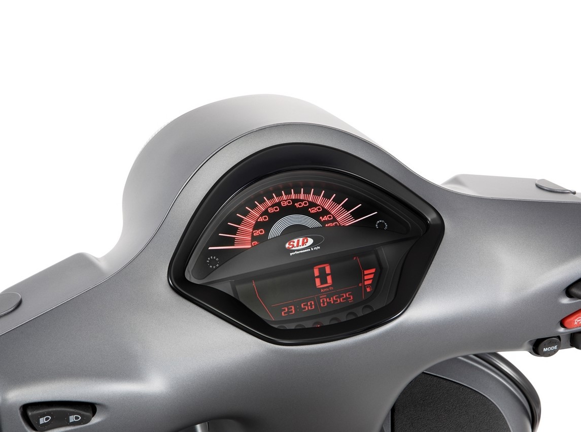 Drehzahlmesser/Tacho für Vespa GTS/​GTS Super 300ccm FL ('14-), schwarz