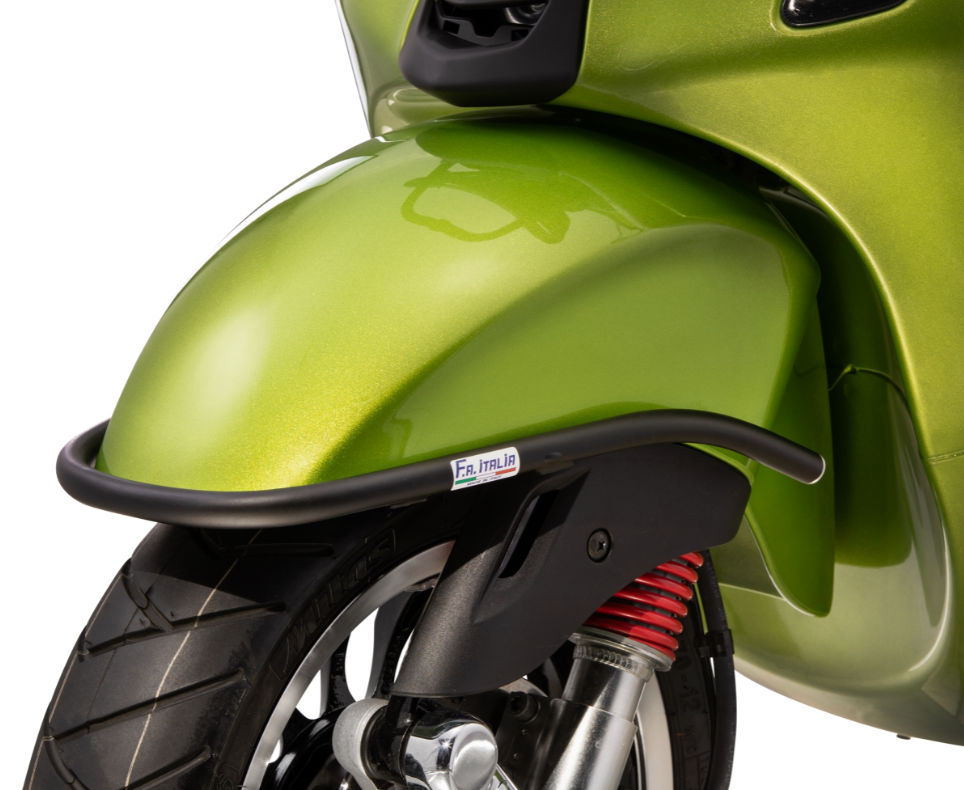Stoßstange Kotflügel vorne für Vespa Primavera/​Sprint/Elettrica 50-150ccm, schwarz matt