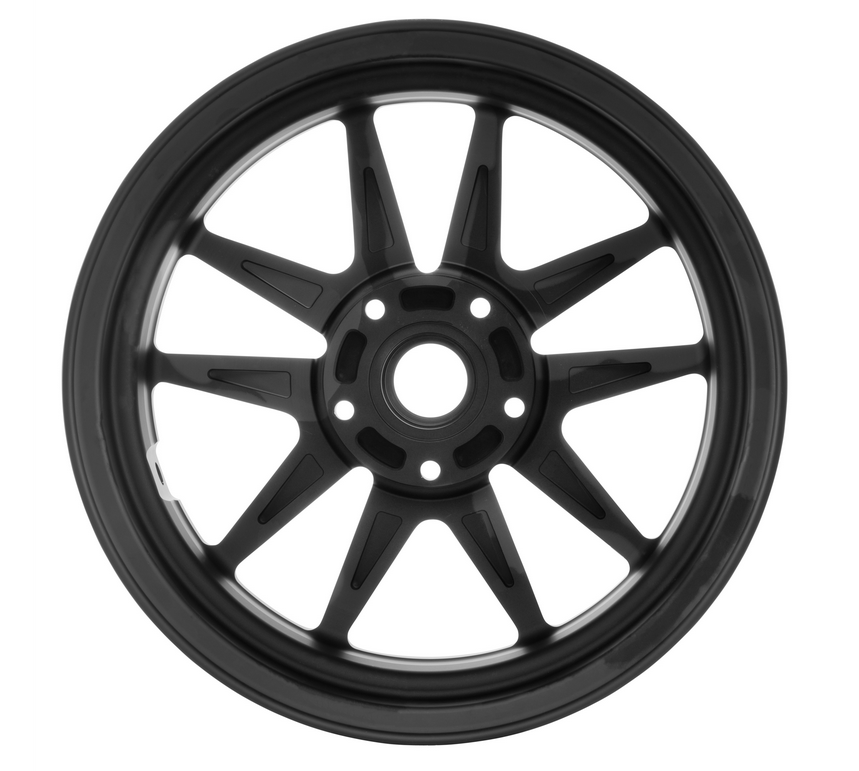 Felge Sport vorne/hinten 12" für Vespa GTS/​GTS Super/​GTV/GT/946 125-300ccm, schwarz matt