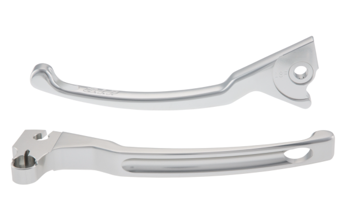 Sporthebel Set Bremse links/rechts für Vespa LX/​LXV/​S/​Primavera/​Sprint 50-150ccm, silber