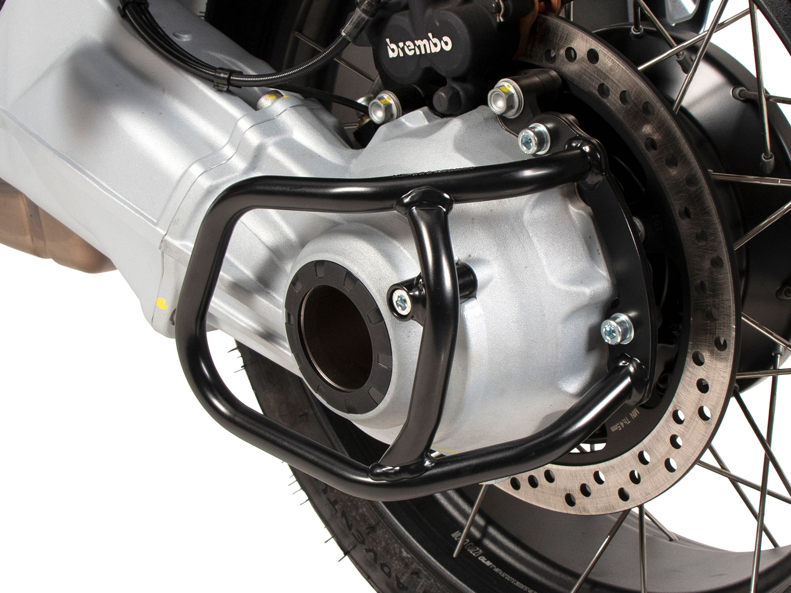 Kardanschutz schwarz für Moto Guzzi V 100 Mandello /S (22-) Hepco & Becker