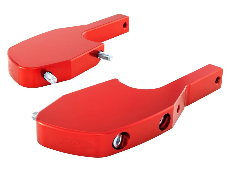 Fußrastenadapter Sozius für Vespa GTS/​GTS Super/​GTV/​GT 60/​GT/​GT L 125-300ccm, rot