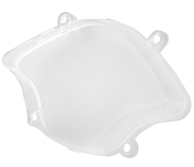 Tachometerglas für Vespa Primavera/​Sprint 50-150ccm 2T/​4T AC, klar