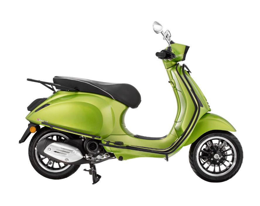 Stoßstange Kotflügel vorne für Vespa Primavera/​Sprint/Elettrica 50-150ccm, schwarz matt