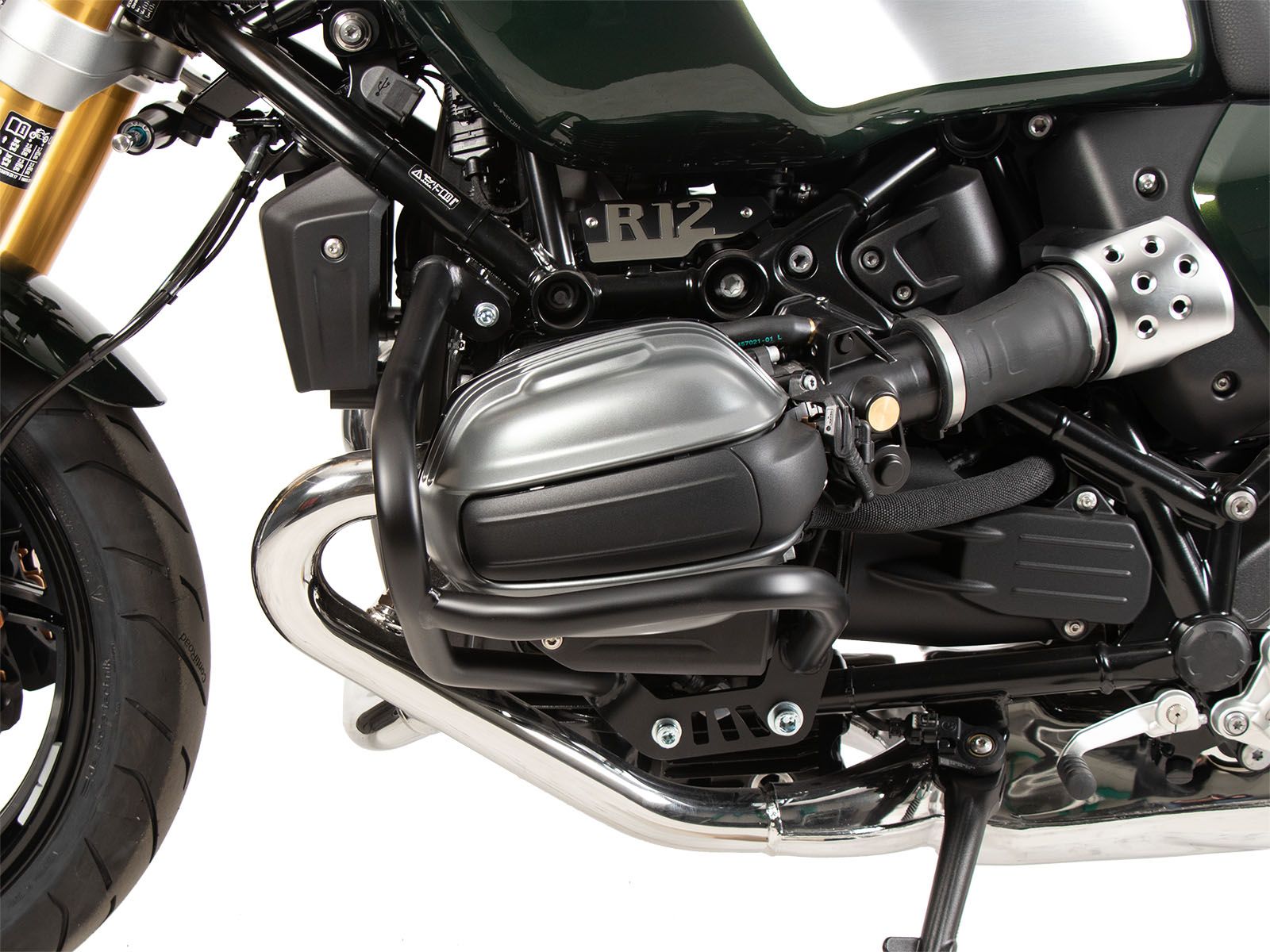 Motorschutzbügel schwarz für BMW R 12 G/S (25-) Hepco & Becker