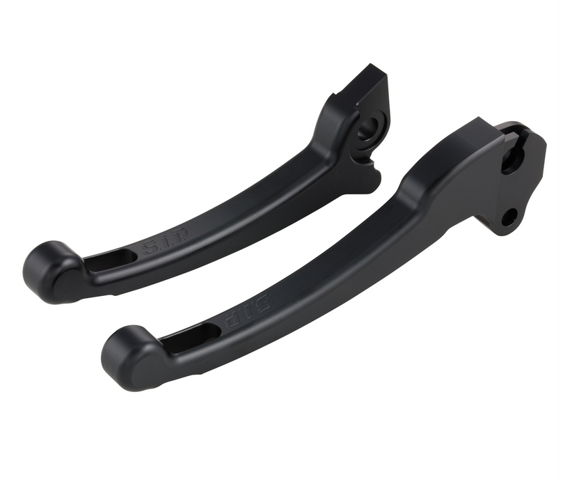 Sporthebel Set Kupplung/Bremse für Vespa PX 125-200ccm, HBZ Grimeca, rechts/links, schwarz matt