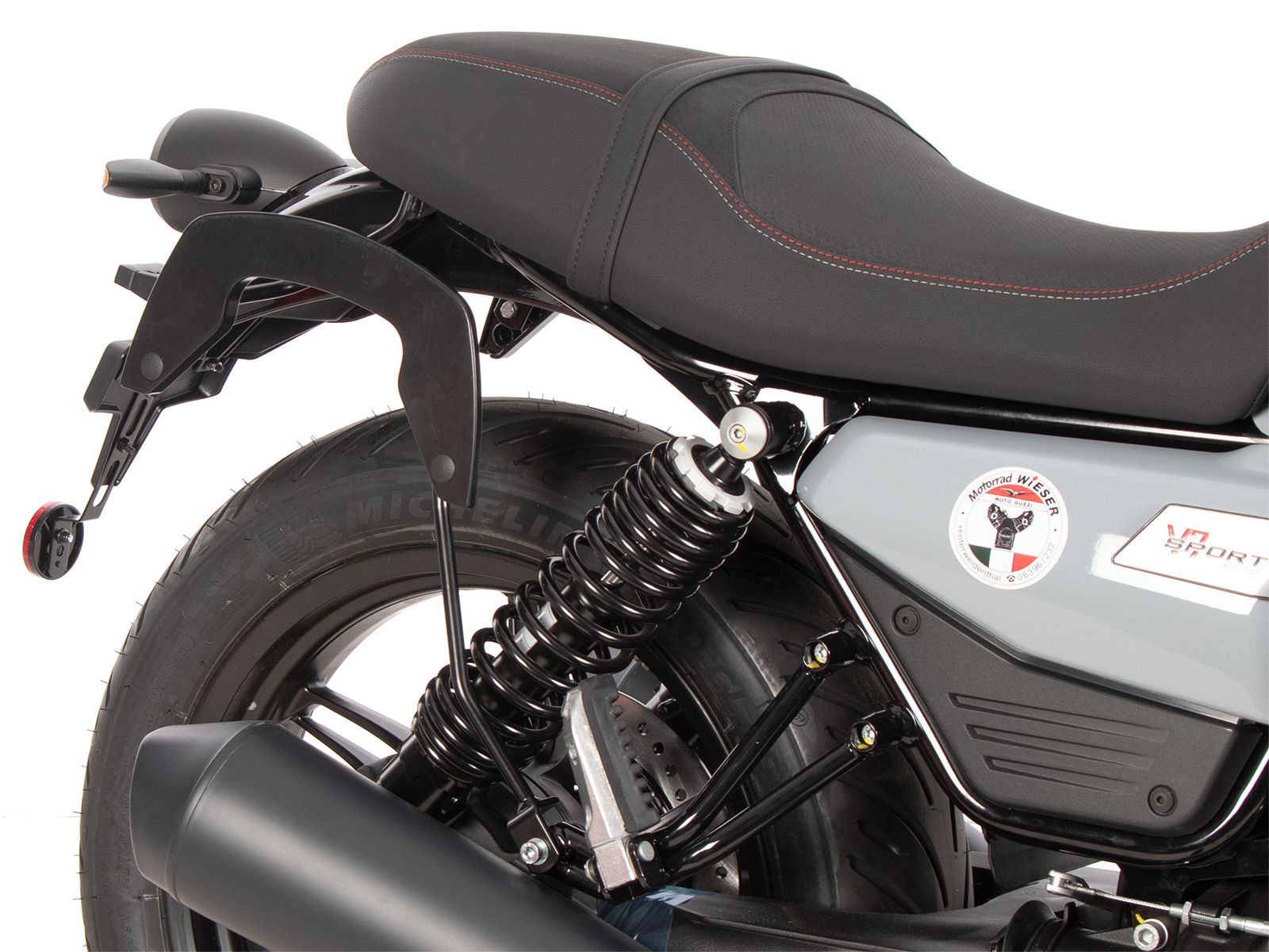 C-Bow Seitenträger schwarz für Moto Guzzi V7 850 Stone (25- ) Hepco & Becker