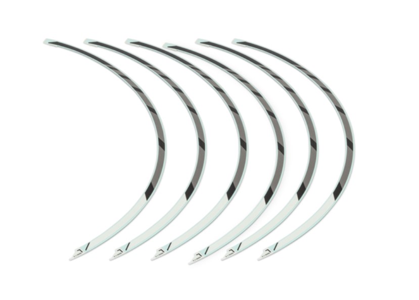 Felgendekor Aufklebersatz (17") *NHA96P* PEARL METALLOID WHITE Original Honda