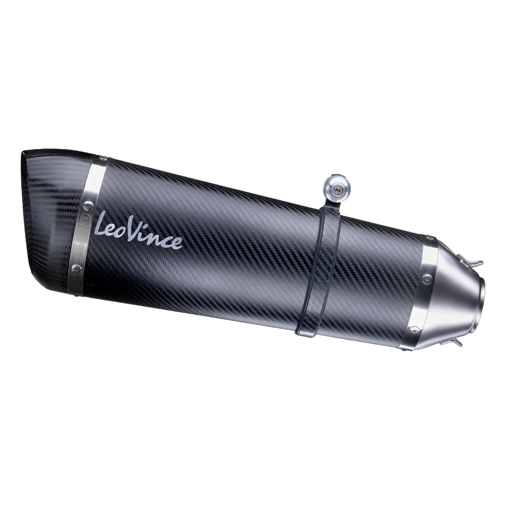 LeoVince Auspuffanlage Factory S, Carbon, Slip On für Triumph Speed Triple 1050 RS / S (18-19)