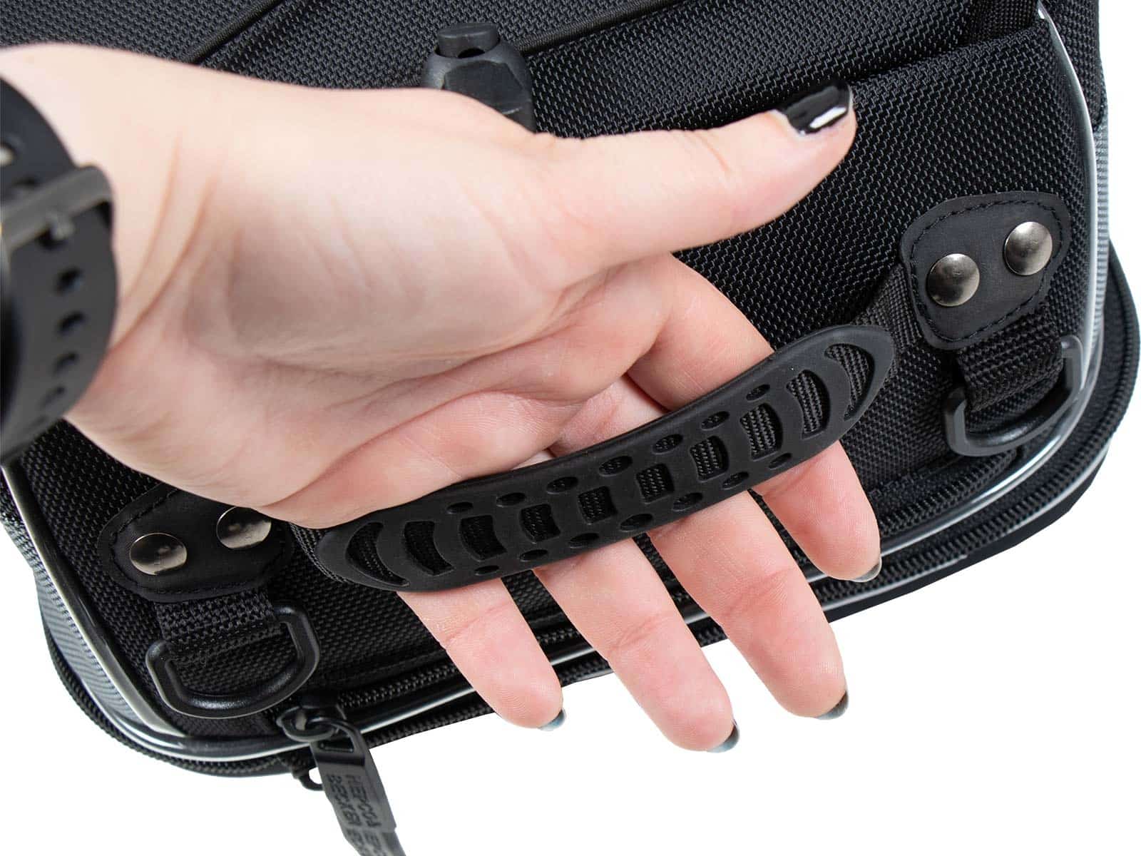Hecktasche Street Basic schwarz für Sportracks und Smartraks Hepco & Becker
