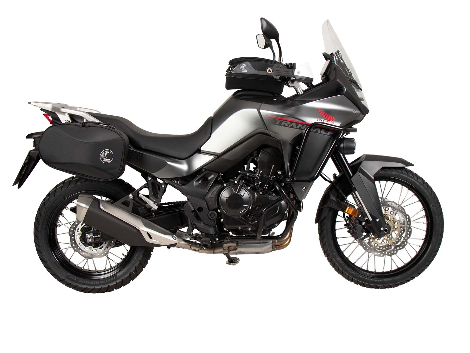 C-Bow Seitenträger schwarz für Honda XL 750 Transalp / E-Clutch (25-) Hepco & Becker