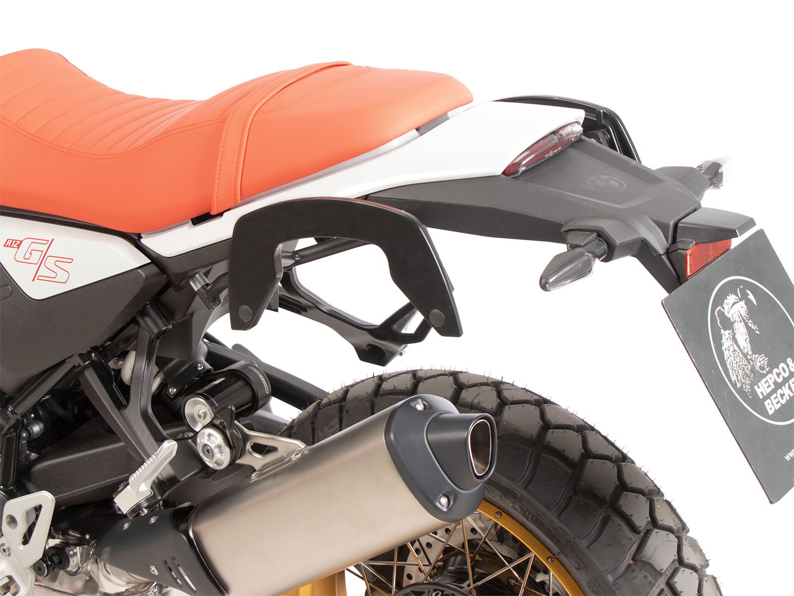 C-Bow Seitenträger schwarz für BMW R 12 G/S (25-) Hepco & Becker