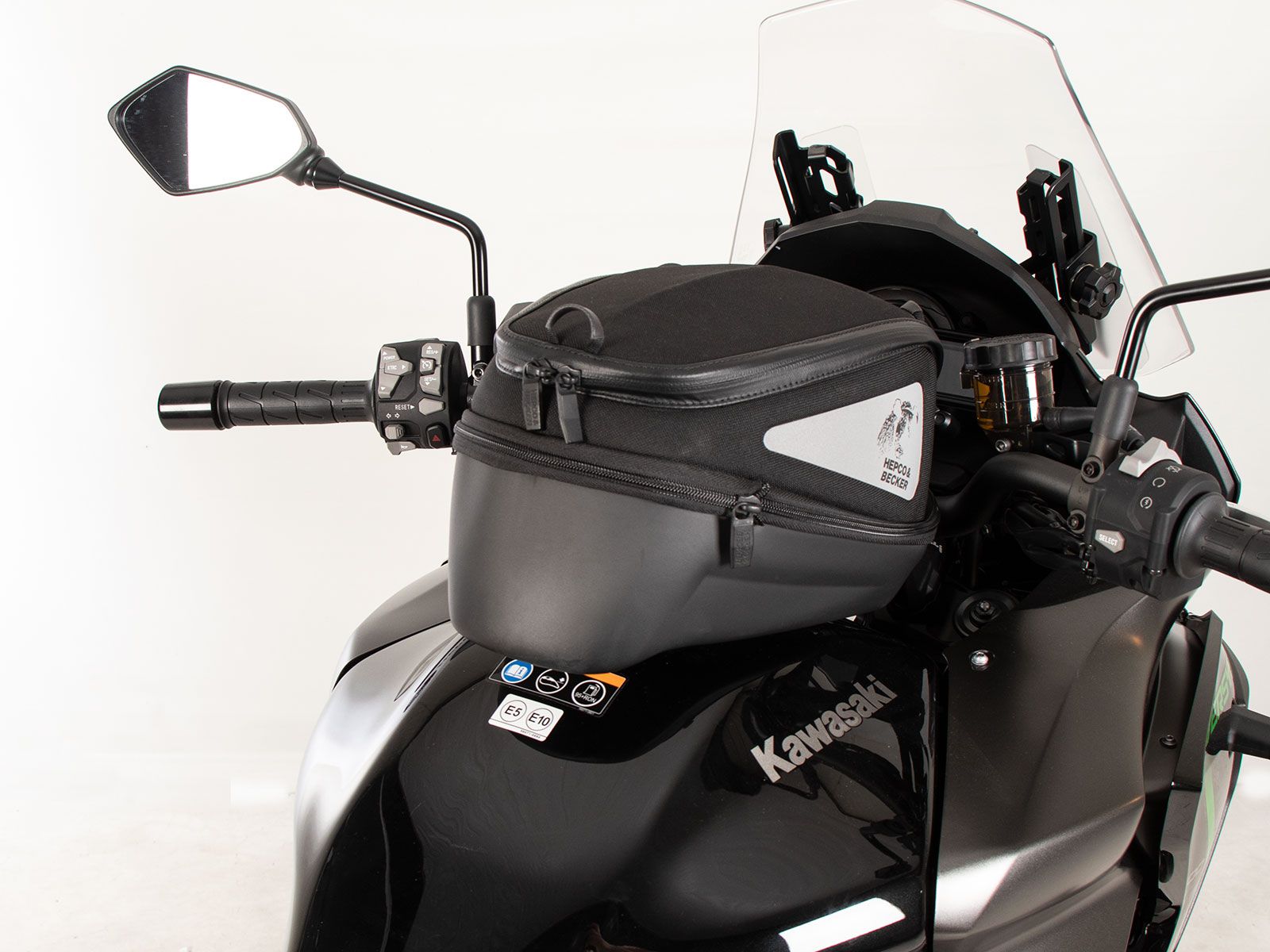 Tankring Basic inkl. Tankrucksackverschlusseinheit für Kawasaki Versys 1100/SE (25- ) Hepco & Becker